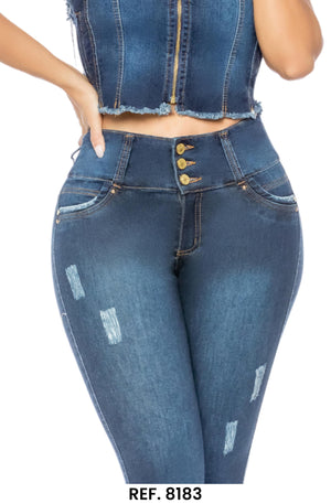 Ref. 006 -8183 Conjuntos Largos Push Up - Ropa Colombiana