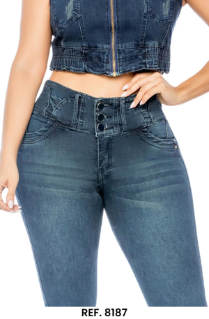 Ref. 006 -8187 Conjunto Largo Push Up - Ropa Colombiana