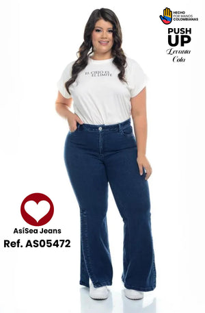 Ref. 011 -AS05472 Jean Bota Campana Levantacola - Ropa Colombiana