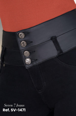 Ref. 053 -SV-1471 Jean Colombiano Push Up sin bolsillos - Ropa Colombiana