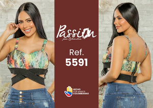 Ref. 005 -5591 Blusa Sexy Dama - Ropa Colombiana
