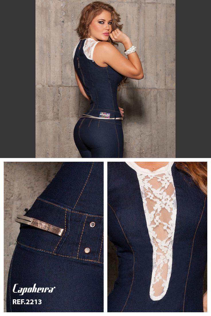 Ref. 007 -2213C Enterizo Capri Capoheira - Ropa Colombiana