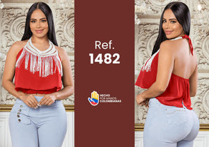 Ref. 004 -1482 BLUSAS SEXY - Ropa Colombiana