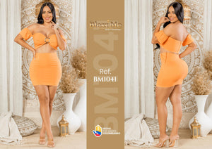 Ref. 082 -BM1041 Conjunto Minifalda - Ropa Colombiana