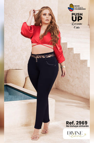 Ref. 8521447 -2969 OPORTO Jean Colombiano Push Up con bolsillos - Ropa Colombiana