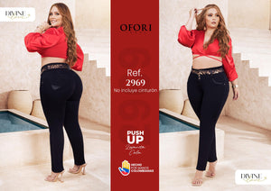 Ref. 8521447 -2969 OPORTO Jean Colombiano Push Up con bolsillos - Ropa Colombiana