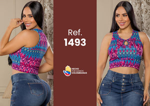 Ref. 015 -1493 Blusa Sexy Dama - Ropa Colombiana