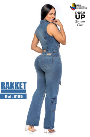 Ref. 006 -8195 Conjunto Largo Push Up con Chaleco - Ropa Colombiana