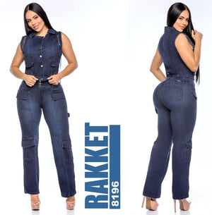 Ref. 006 -8196 Conjunto Largo Push Up con Chaleco - Ropa Colombiana