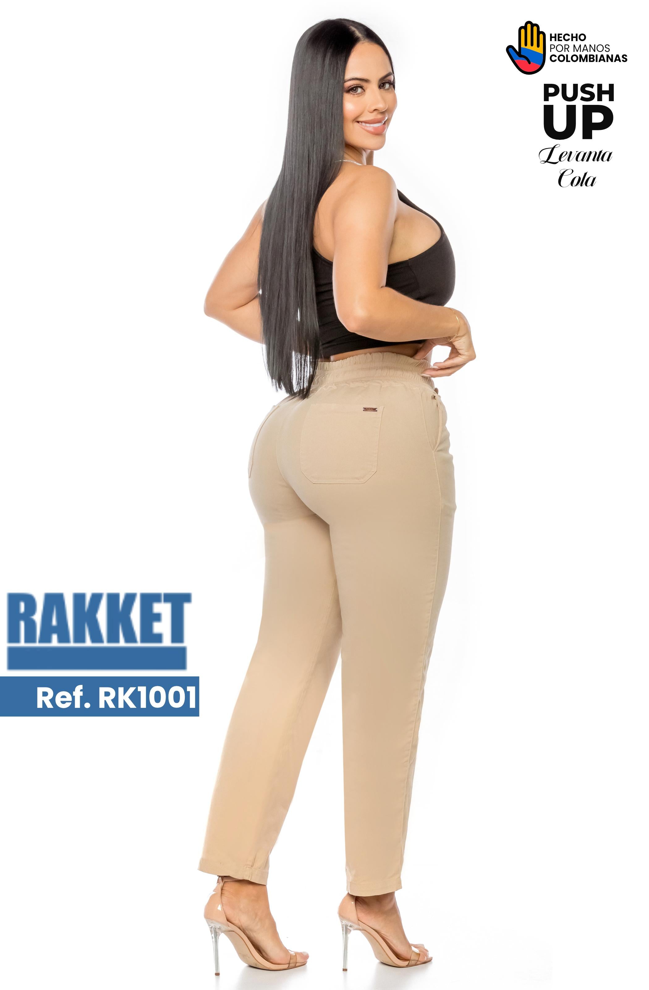 Ref. 006 -RK1001 Pantalón Push Up Colombiano - Ropa Colombiana