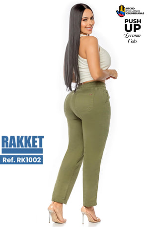 Ref. 006 -RK1002 Pantalón Push Up Colombiano - Ropa Colombiana