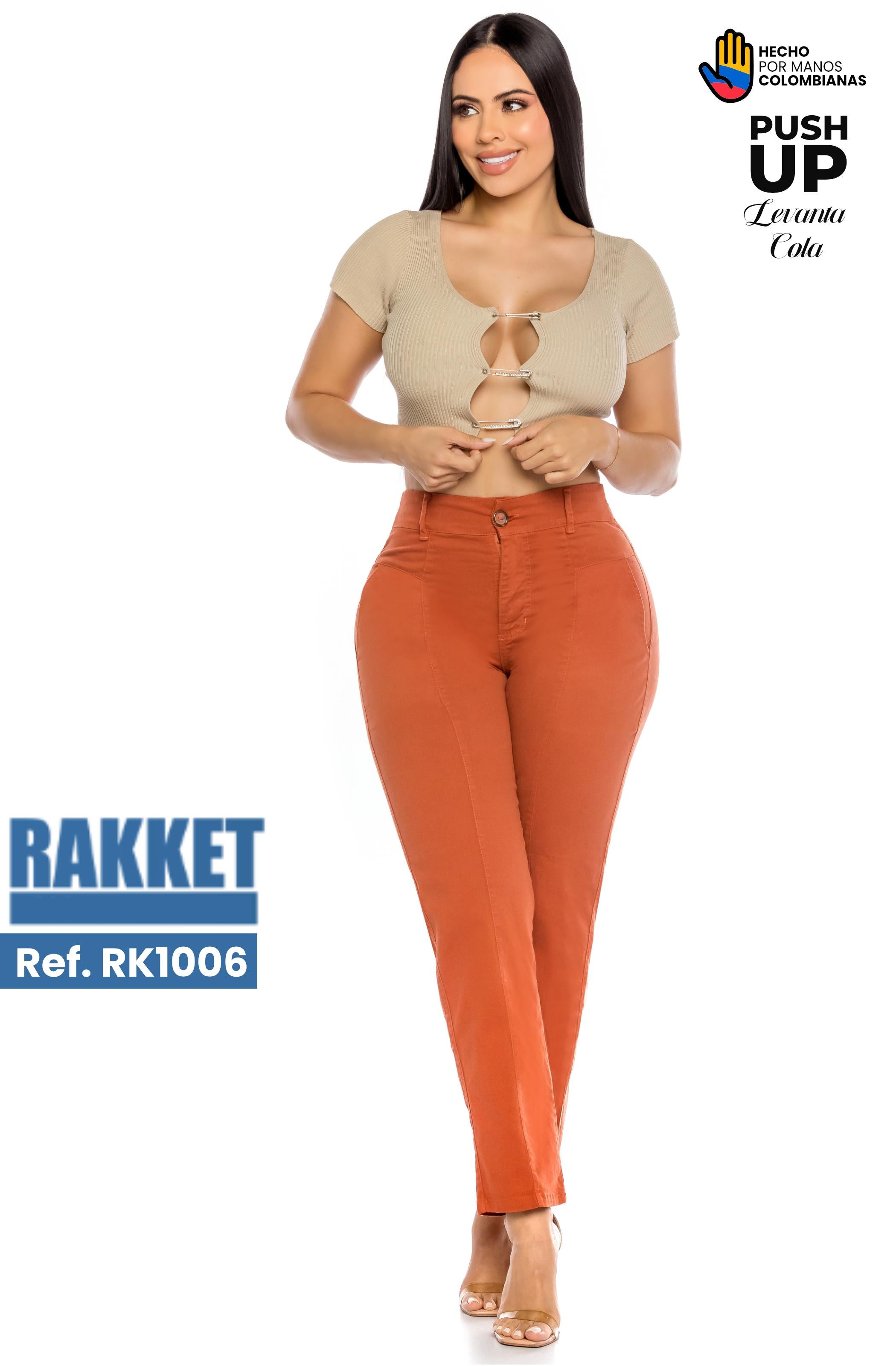 Ref. 006 -RK1006 Pantalón Push Up Colombiano - Ropa Colombiana