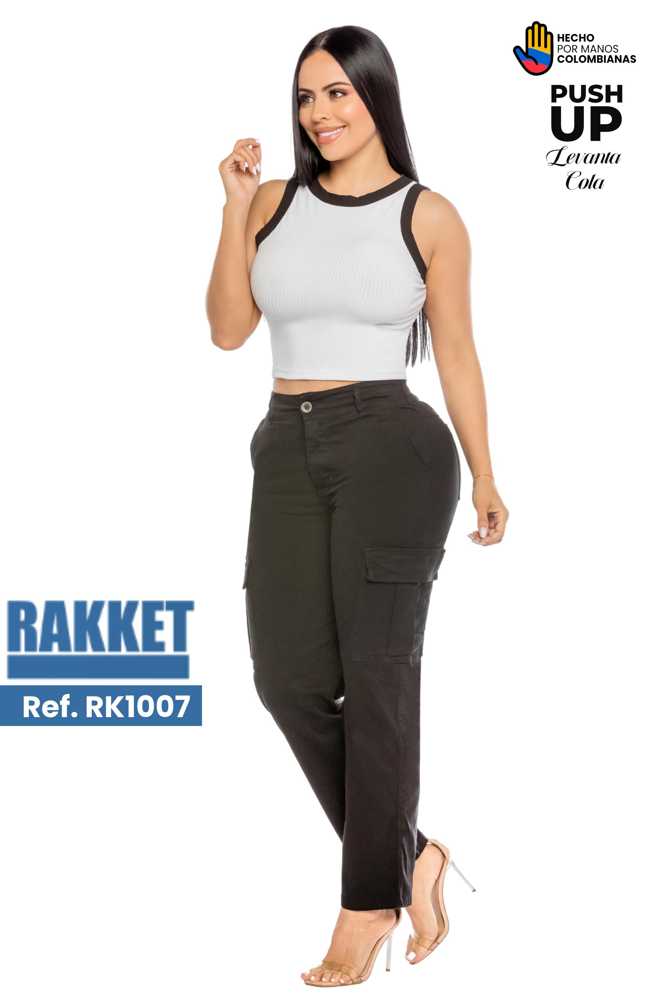 Ref. 006 -RK1007 Pantalón Push Up Colombiano - Ropa Colombiana