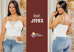 Ref. 005 -J1193 Blusa Sexy Latina - Ropa Colombiana