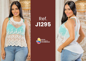 Ref. 016 -J1295 Blusa Sexy Dama - Ropa Colombiana