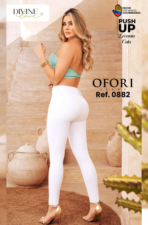 Ref. 8521447 -0882 PARIS Jean Colombiano Push Up sin bolsillos - Ropa Colombiana