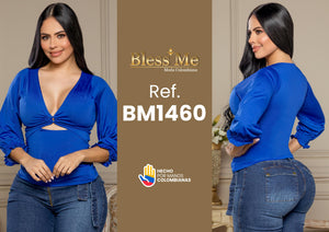 Ref. 058 -BM1460 Blusa colombiana - Ropa Colombiana