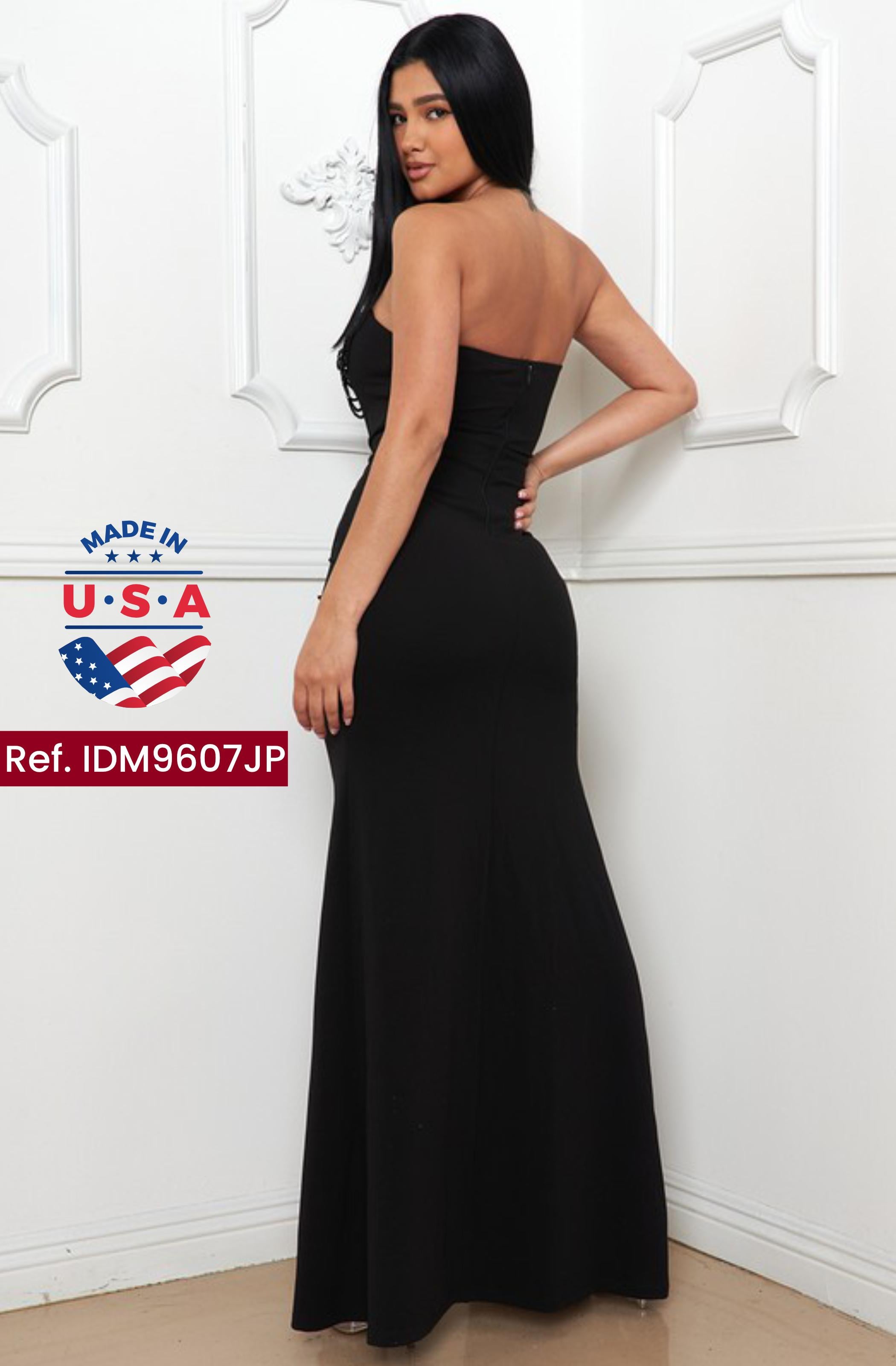 Ref. 003 -IDM9607JP Vestido de Fiesta Largo - Ropa Colombiana
