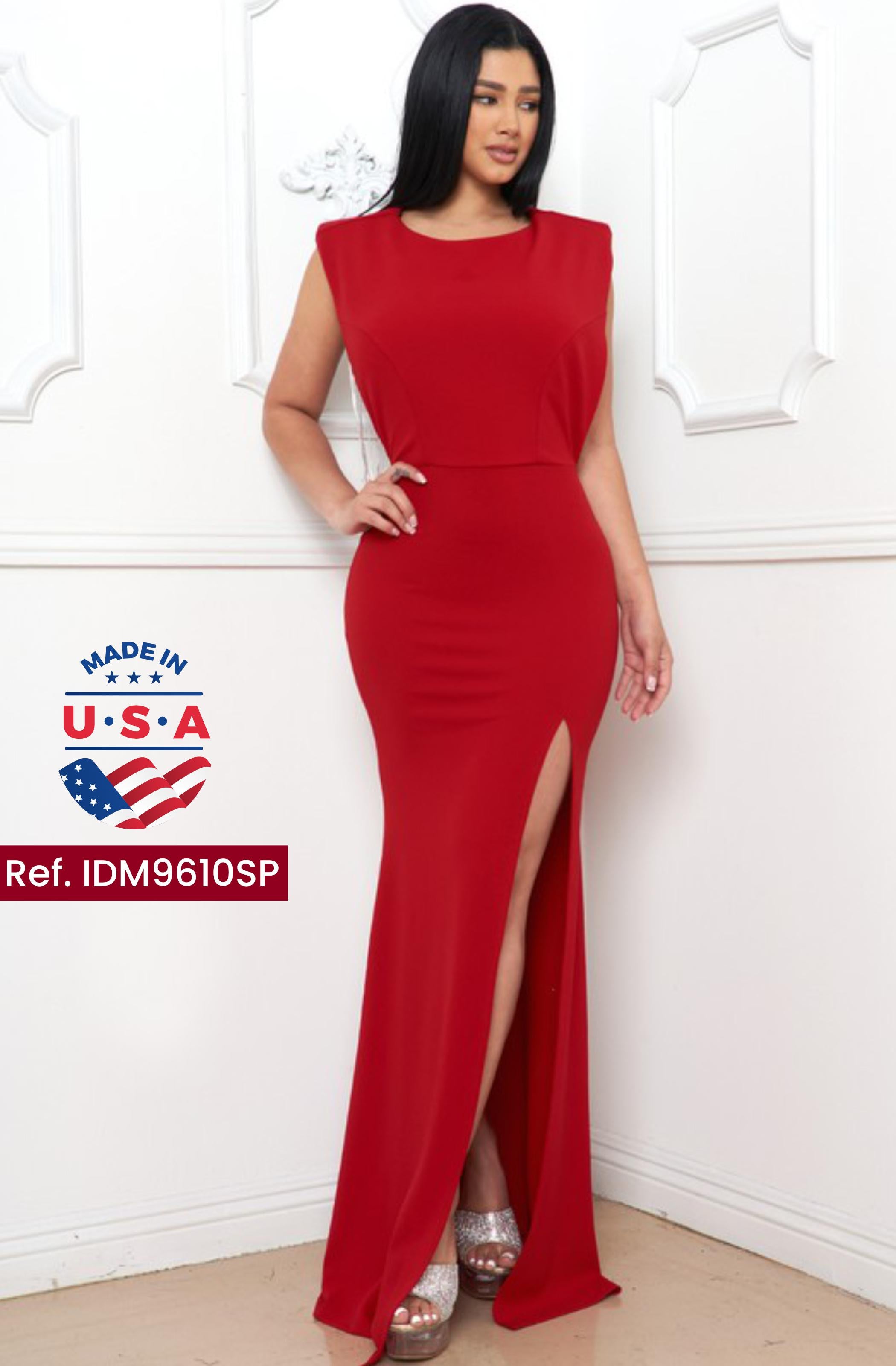 Ref. 003 -IDM9610SP Vestido de Fiesta Largo - Ropa Colombiana