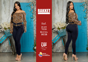 Ref. 006 -7030 Jean levanta cola - Ropa Colombiana