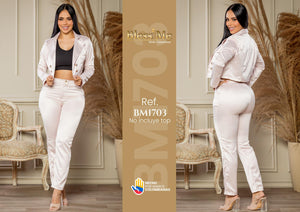 Ref. 058 -BM1703 Conjunto Largo Colombiano - Ropa Colombiana