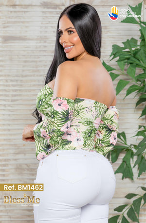Ref. 058 -BM1462 Blusa Colombiana - Ropa Colombiana