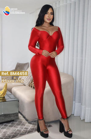 Ref. 100 -BM4458 Enterizo Colombiano - Ropa Colombiana