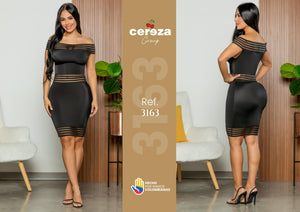 Ref. 004 -3163 Vestido de fiesta colombia - Ropa Colombiana