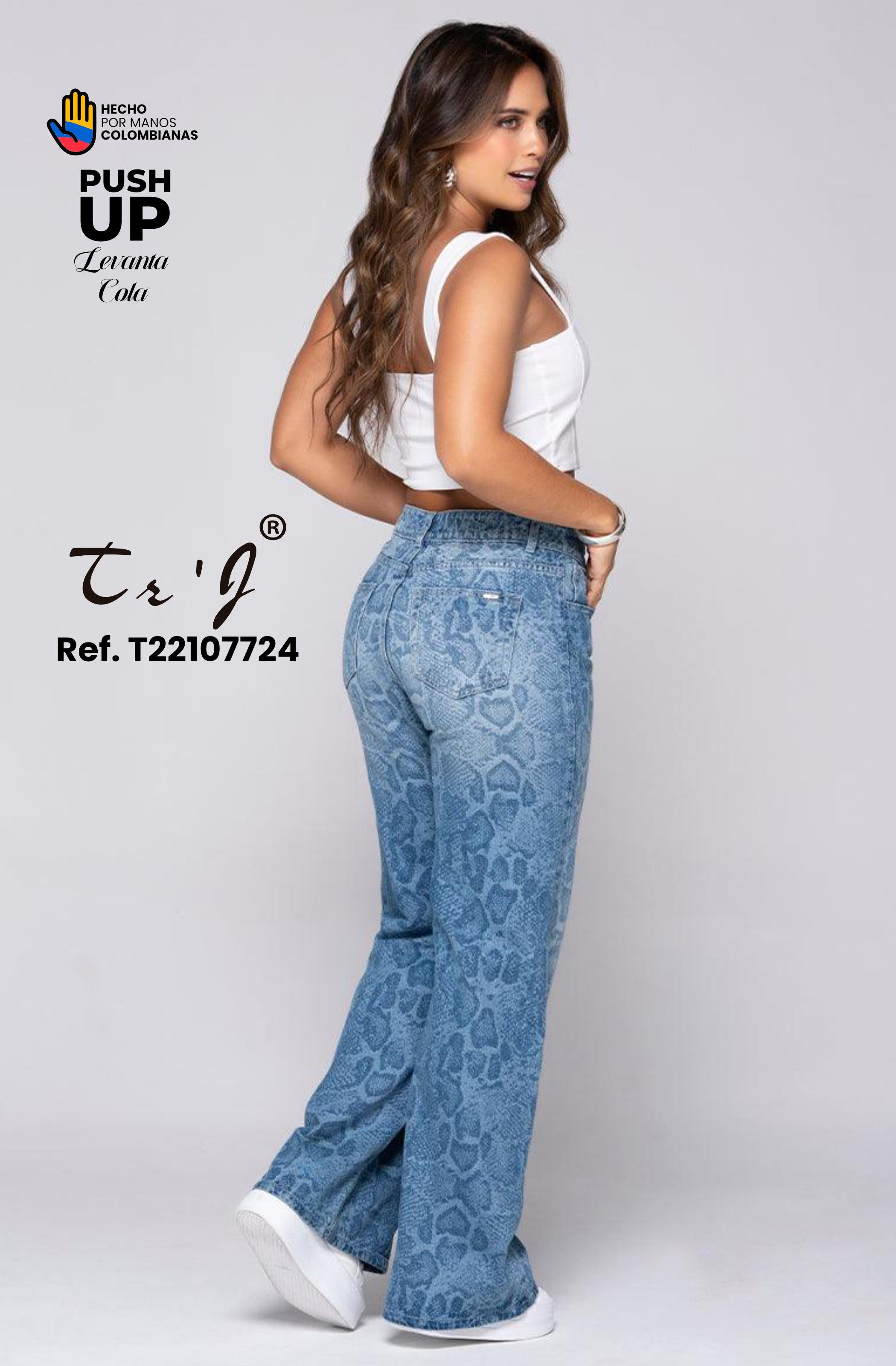 Ref. 033 -T22107724 JEAN LEVANTACOLA - Ropa Colombiana