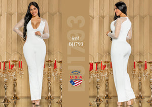 Ref. 003 -BJ1793 Enterizo largo - Ropa Colombiana