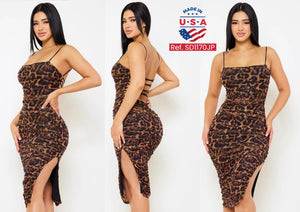 Ref. 003 -SD1170JP Vestido de Fiesta Corto - Ropa Colombiana