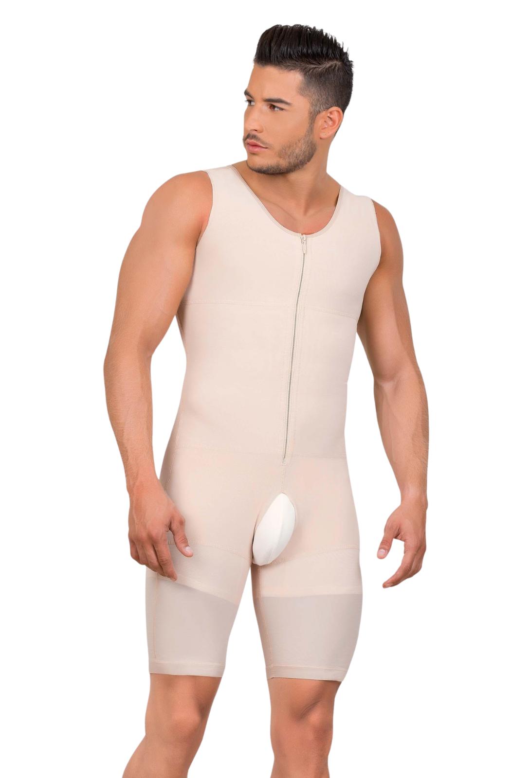 Ref. 019 -8108 Faja Hombre Medio Muslo - Ropa Colombiana