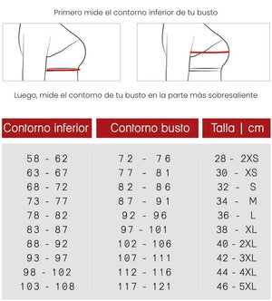 Ref. 019 -9044 Faja Corrector de Postura - Ropa Colombiana
