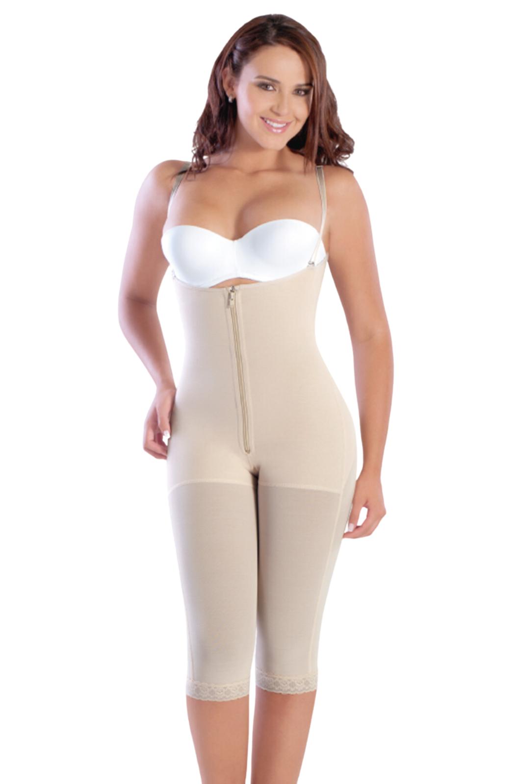Ref. 019 -9106 Faja Tipo Capri Levantacola sin Mangas - Ropa Colombiana