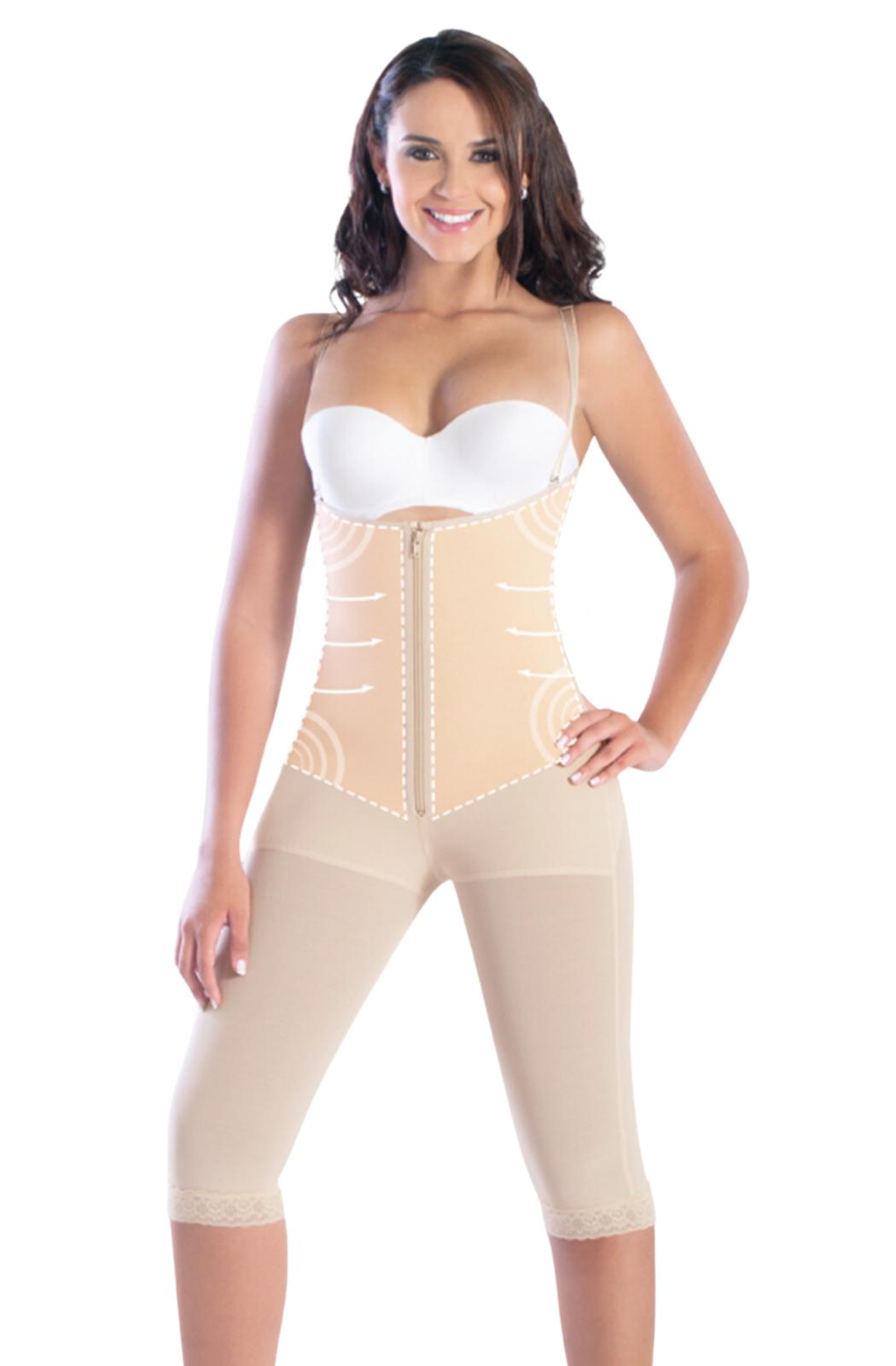 Ref. 019 -9116 Faja Tipo Capri con Cargaderas Removibles - Ropa Colombiana