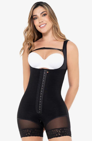 Ref. 019- FQ105 -9478 Faja Posquirúrgica Media Pierna - Ropa Colombiana