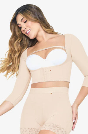 Ref. 019 -FU102 Faja Torero Corrector de Postura con Mangas - Ropa Colombiana