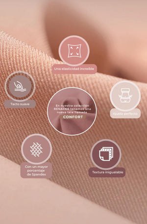 Ref. 019 -FU139 Short corto moldeador con realce - Ropa Colombiana