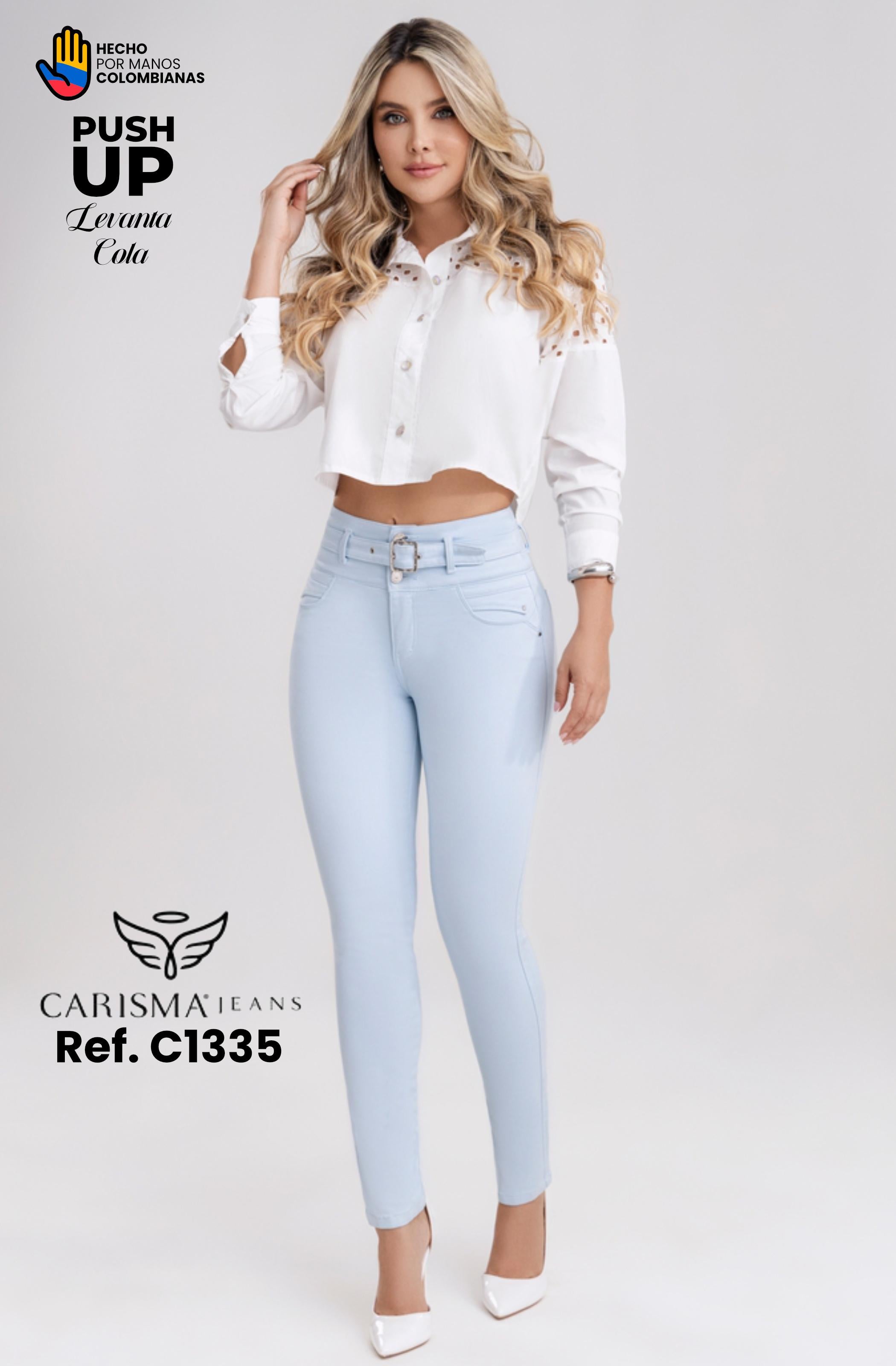 Ref. 070 -C1335 Jean levantacola - Ropa Colombiana