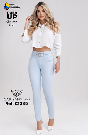 Ref. 070 -C1335 Jean levantacola - Ropa Colombiana