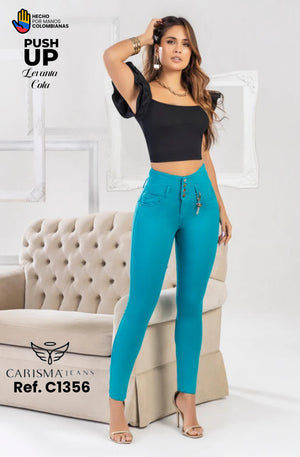 Ref. 070 -C1356 Jean push up - Ropa Colombiana