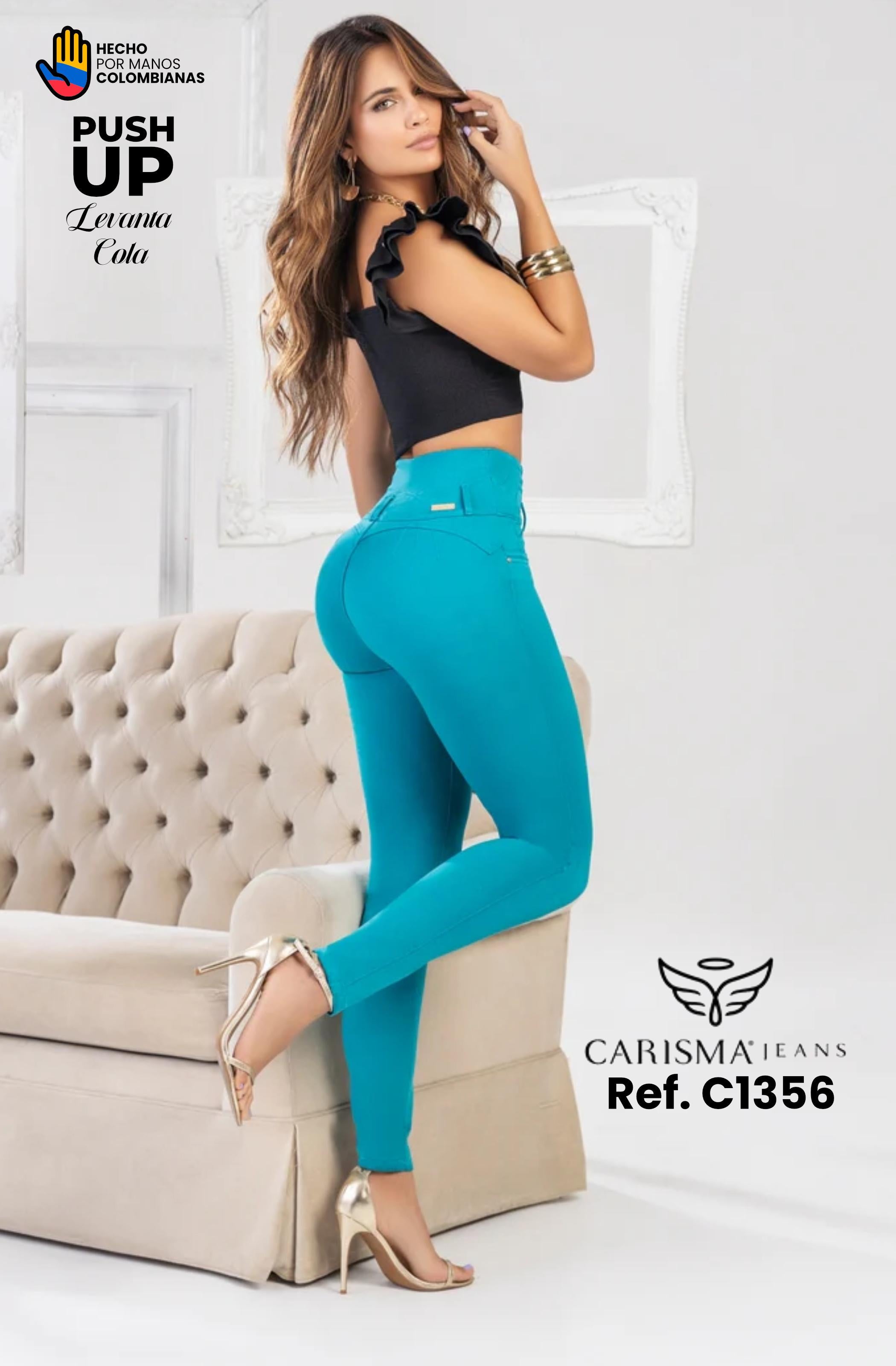 Ref. 070 -C1356 Jean push up - Ropa Colombiana