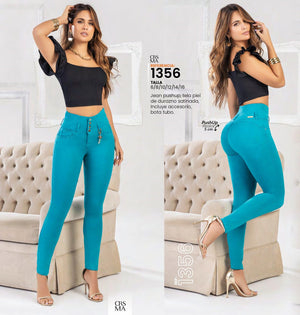 Ref. 070 -C1356 Jean push up - Ropa Colombiana