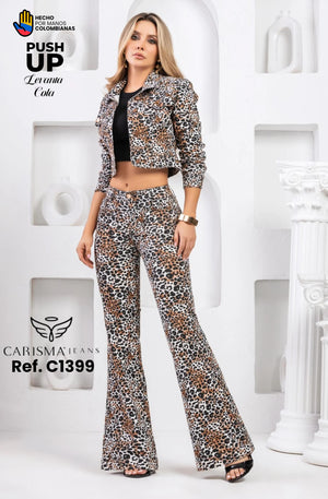 Ref. 070 -C1399 Jean levantacola - Ropa Colombiana
