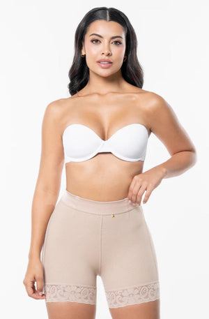 Ref. 019 -FU101 Short Moldeador Con Realce De Cadera - Ropa Colombiana