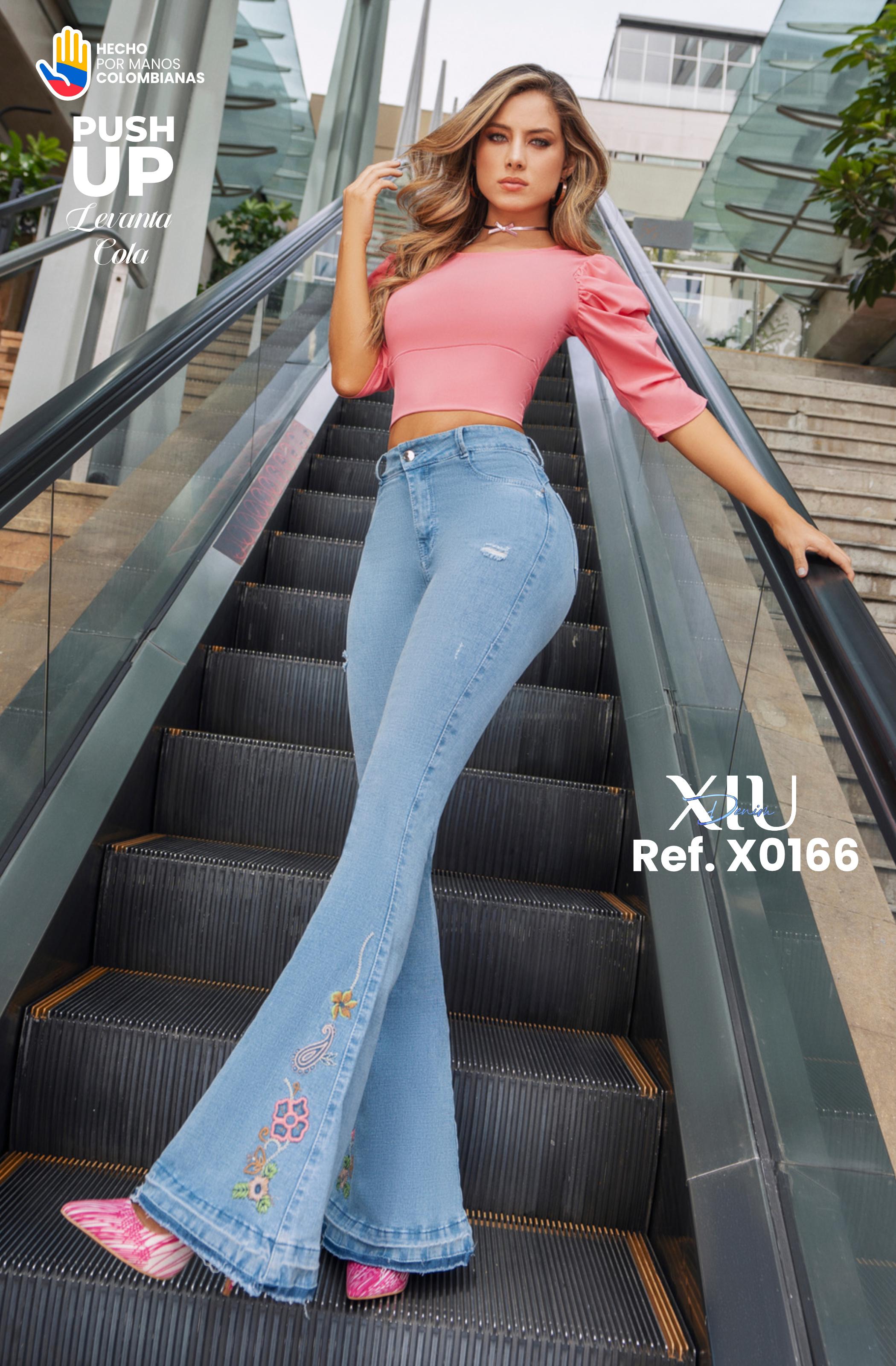 Ref. 050 -X0166 Jeans Colombianos Push Up - Ropa Colombiana