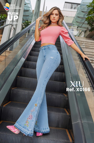 Ref. 050 -X0166 Jeans Colombianos Push Up - Ropa Colombiana