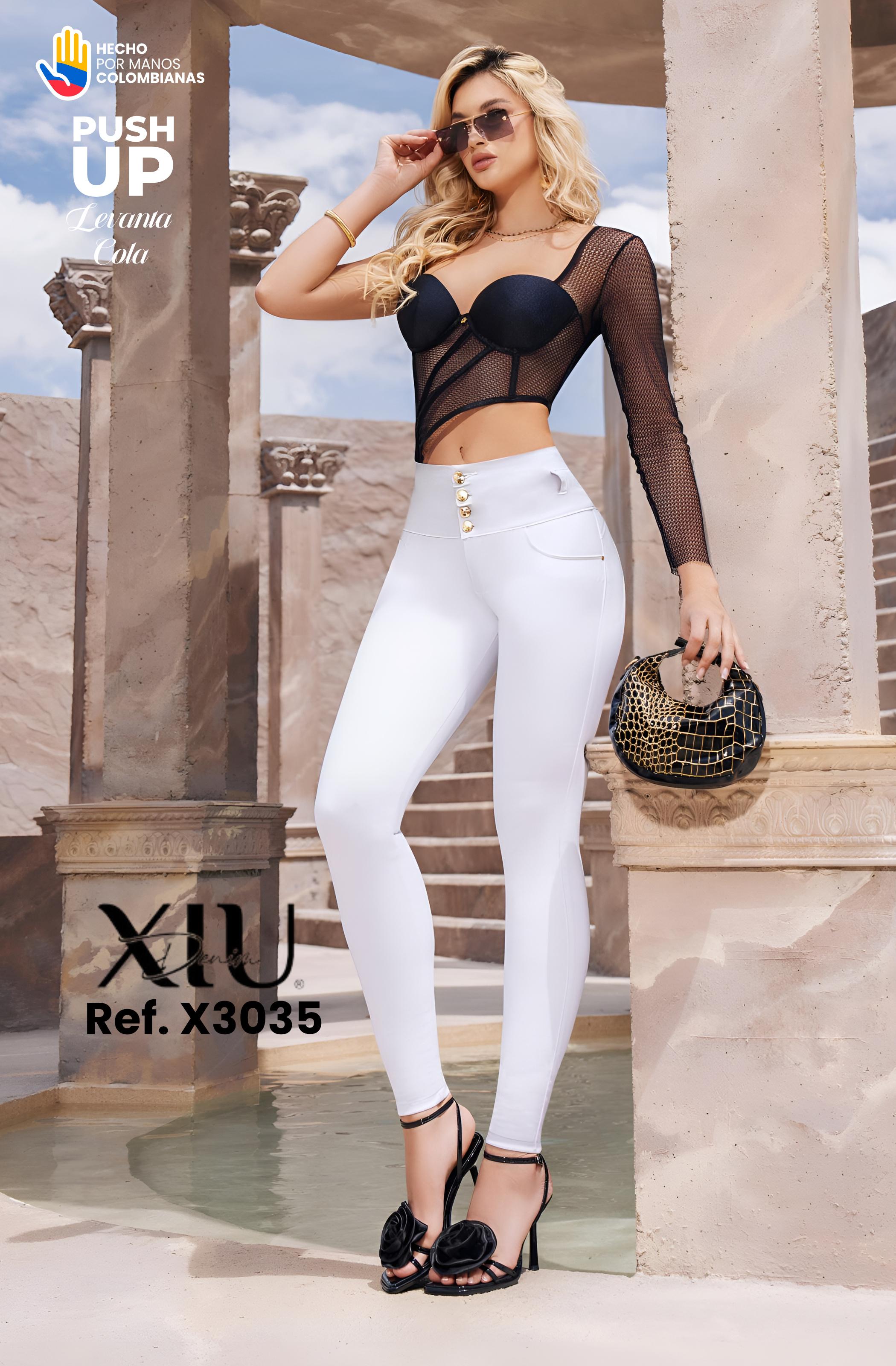 Ref. 050 -X3035 Jeans Colombianos Push Up