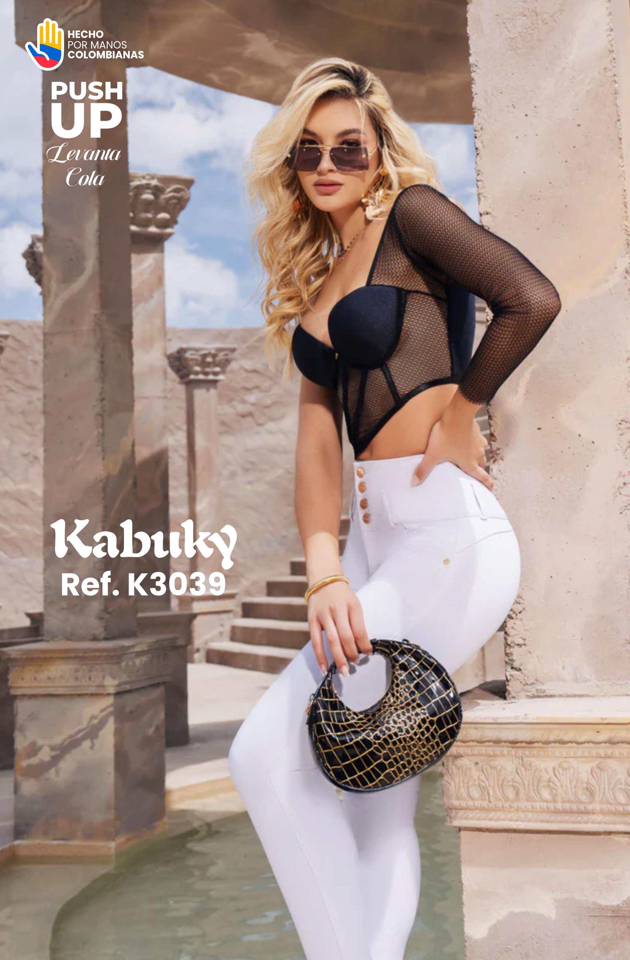 Ref. 050 -K3039 Jeans Colombianos Push Up