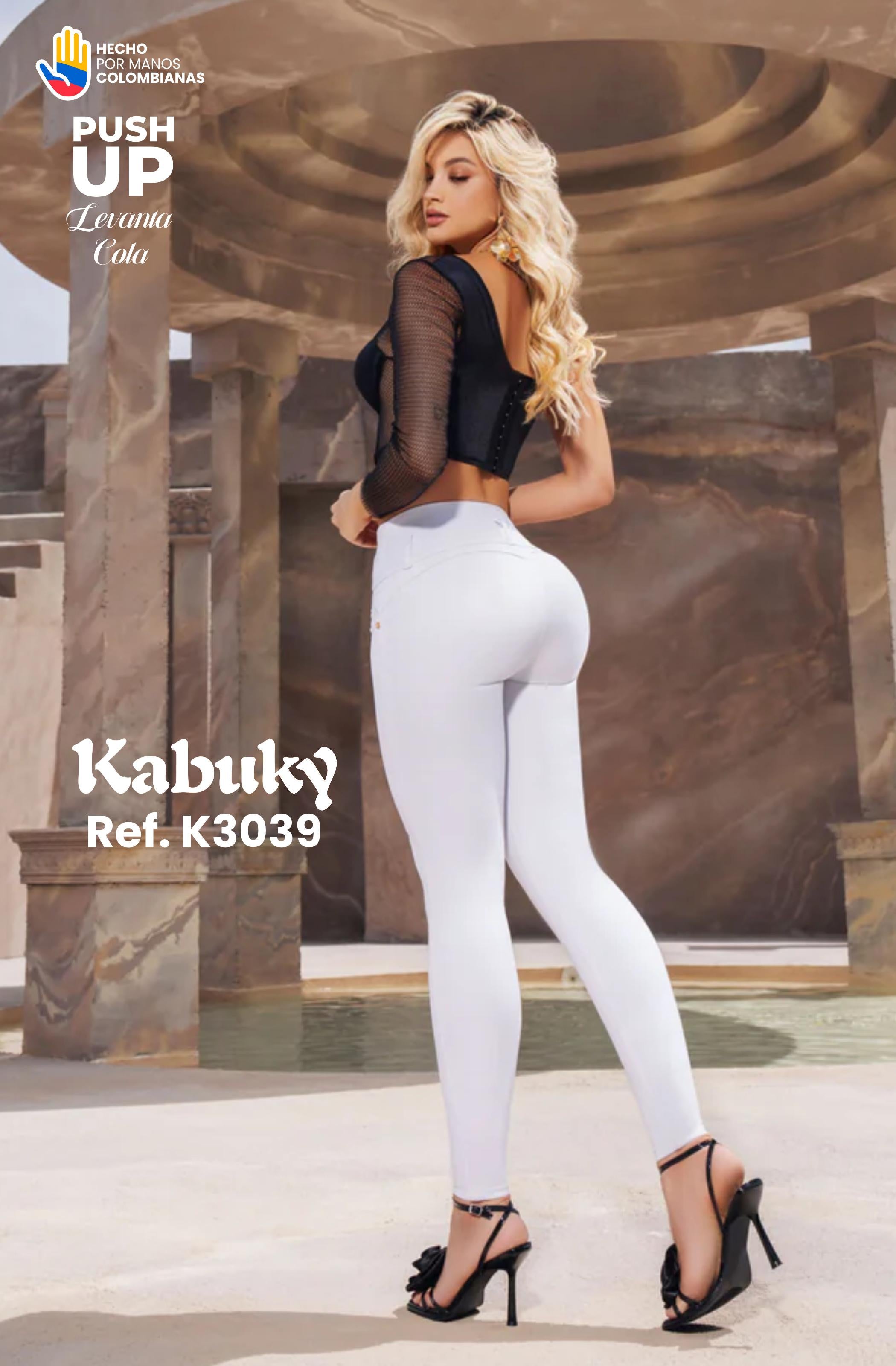 Ref. 050 -K3039 Jeans Colombianos Push Up